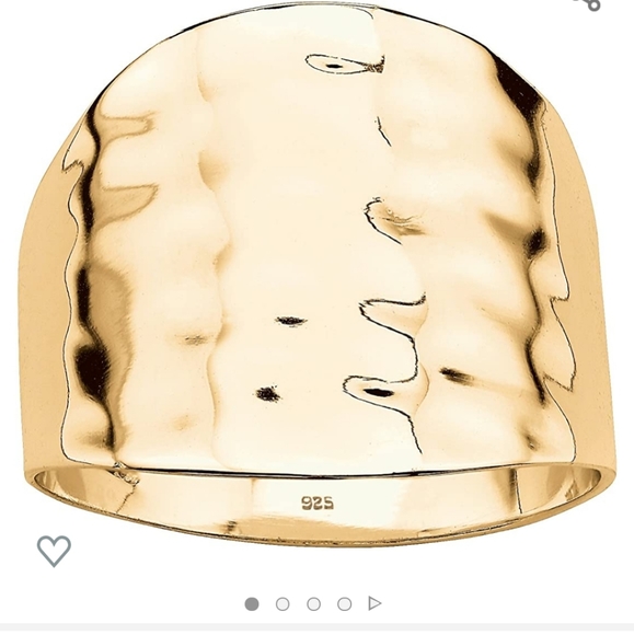 14 kt gold chunky ring. - Picture 2 of 3